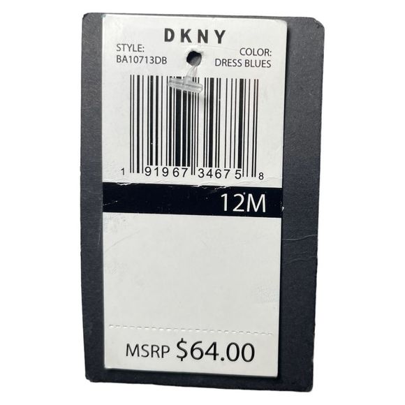 DKNY All-Over Logo Print Shirt 12M - Picture 4 of 6